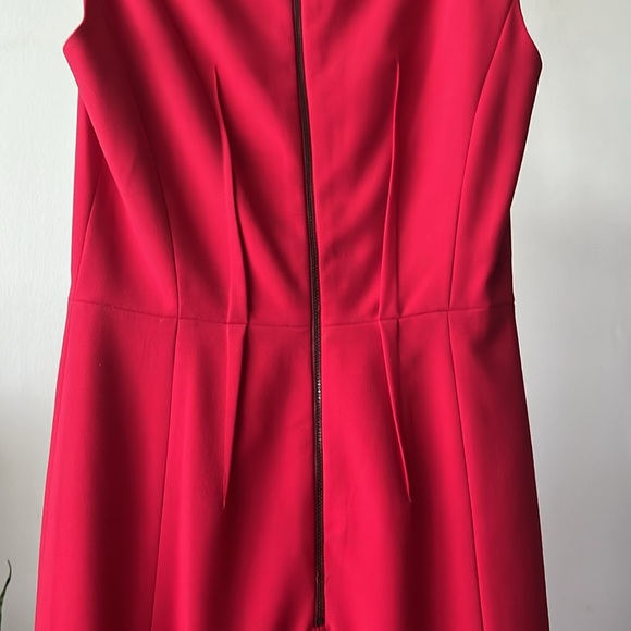BCBGMaxAzria Red Pencil Dress 0 - Picture 2 of 3